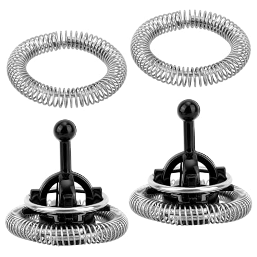 4stk Milchaufschäumer-Ersatzteilset für Nespresso, Ersatz-Schneebesen und Federringe Milchaufschäumer-Schneebesen-Zubehör Kompatibel mit Nespresso Aeroccino 3/4/Plus von Penitue