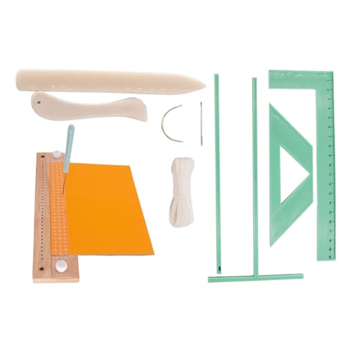 Penlimly Buch-Neubindungsset - Journal Aus Holz Buchbinde Locher Führungssystem Set - Tragbarer Binder mit Ahle & Anleitung für Schüler Studenten Erwachsene Bastler Zuhause Penlimly Buch-Neubindungsset - Journal Aus Holz Buchbinde Locher Führungssystem Set - Tragbarer Binder mit Ahle & Anleitung für Schüler Studenten Erwachsene Bastler Zuhause von Penlimly