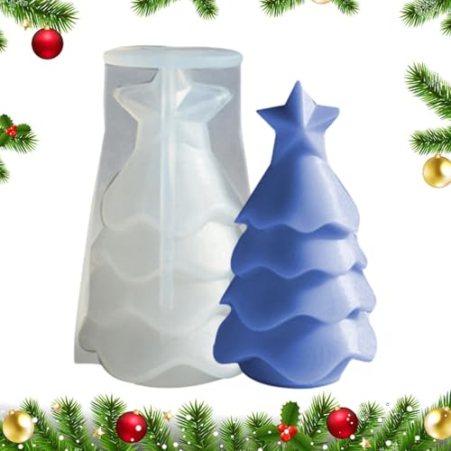 Penlimly Christmas Resin Formen - Baumförmige Silikonform Deko Für Zuhause,Einfache Entformung Festliche Handwerkswerkzeuge Für Seife Epoxidharz Gießseife Kerzen Penlimly Christmas Resin Formen - Baumförmige Silikonform Deko Für Zuhause,Einfache Entformung Festliche Handwerkswerkzeuge Für Seife Epoxidharz Gießseife Kerzen von Penlimly