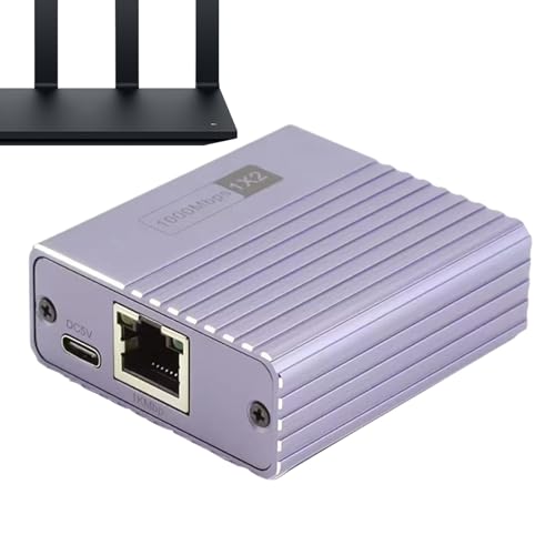 Penlimly Netzwerk Splitter - Ethernet Splitter 1 zu 4 | Gigabit Plug and Play Router Adapter Für Schnelle Datenübertragung Mit PC Laptop Und Drucker Für Homeoffice Und Heimnetzwerk Penlimly Netzwerk Splitter - Ethernet Splitter 1 zu 4 | Gigabit Plug and Play Router Adapter Für Schnelle Datenübertragung Mit PC Laptop Und Drucker Für Homeoffice Und Heimnetzwerk von Penlimly