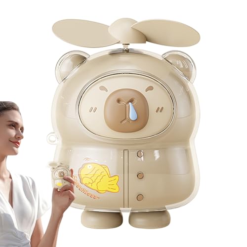 Penlimly Persönlicher Ventilator – Leise Capybara Blasausrüstung | USB-wiederaufladbarer Handventilator für Studenten, , Outdoor, Camping, , Schreibtisch, Garten, Schule, Fitnessstudio Penlimly Persönlicher Ventilator – Leise Capybara Blasausrüstung | USB-wiederaufladbarer Handventilator für Studenten, , Outdoor, Camping, , Schreibtisch, Garten, Schule, Fitnessstudio von Penlimly