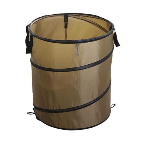 Penlimly Robuster Outdoor Camping Mülleimer,Auto Kompost Abfalleimer Klappbar - Tragbarer Müllbehälter Für Garten Wandern Picknick Überlebenstraining von Penlimly