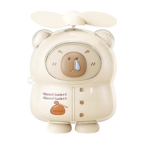 Penlimly Ventilator Tragbar, leise Capybara Blasausrüstung, USB wiederaufladbar, Handheld Student Fan für Zelt, Outdoor, Camping, Schreibtisch, Garten, Schule, Fitnessstudio Penlimly Ventilator Tragbar, leise Capybara Blasausrüstung, USB wiederaufladbar, Handheld Student Fan für Zelt, Outdoor, Camping, Schreibtisch, Garten, Schule, Fitnessstudio von Penlimly