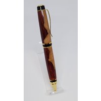 Handgemachter Maroon Und Gold Fiji Fusion Zigarrenstift von PensByBillStore