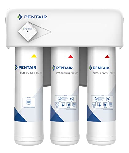 PENTAIR F3000-B2M - Trinkwasserfilter - Weniger Sand, Sedimente, Chlor, Blei, Zysten, Atrazin, Lindan auf Wasser mit hoher Trübung - 0,5 Mikron - 12 Monate von Pentair