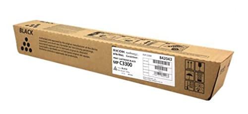 Ricoh MPC2800 Black Toner 20K Toner 20000 Seiten Schwarz - Tonerkartuschen und Laserpatronen (Toner, Schwarz, Laser, Ricoh MP C2800, 3300, Schwarz, Box) von Ricoh