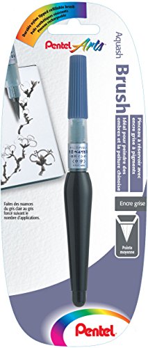 Pentel Arts FRH-MN Aquash Pinselstift, Stärke: M von Pentel