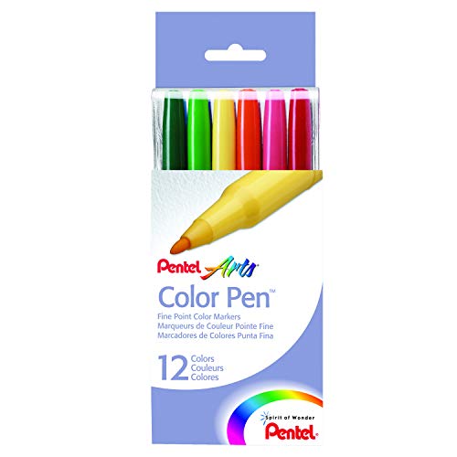 Pentel Faserschreiber 12 Stück von Pentel