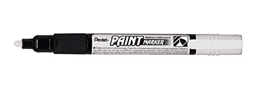 Pentel Marker 6er Set Permanent Paint Marker MMP20 Silber von Pentel