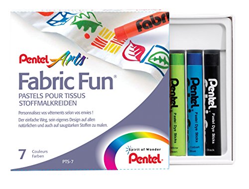 Pentel PTS-7 Stoffmalkreiden, 7 Satz, sortiert Pentel PTS-7 Stoffmalkreiden, 7 Satz, sortiert von Pentel