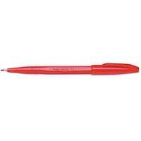 Pentel Sign Pen Filzstift rot, 1 St. von Pentel