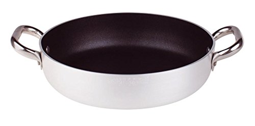 Agnelli Aluminiumpfanne teflonbeschichtet mit Edelstahlgriffen 24 cm von Baldassare Agnelli