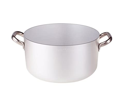 Agnelli Auflaufform aus Aluminium mit 2 Edelstahlgriffen 30 cm von Baldassare Agnelli