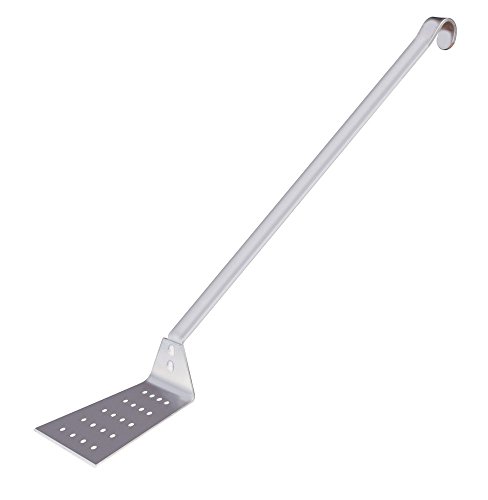 Pentole Agnelli ALMA2812 Schaufel mit O ohne Löcher mit festem Griff aus Aluminiumlegierung, 2 Stück, 3 cm, Durchmesser 12 cm von Baldassare Agnelli