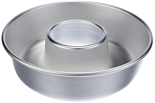 Pentole Agnelli COAL3726 Donutform mit Rohr, aus Aluminium, Silber, 26 cm von Baldassare Agnelli