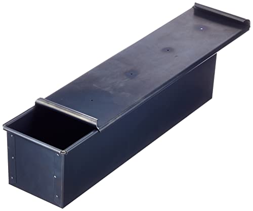 Pentole Agnelli COFE38BC40 Panform mit Deckel, Blaublech 40 x 10 cm von Baldassare Agnelli