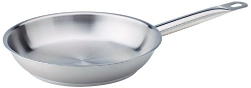 Pentole Agnelli Edelstahl 18/10 Bratpfanne mit Rohrstiel 36 cm Stahl von Baldassare Agnelli