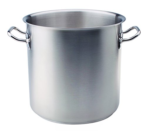 Pentole Agnelli Edelstahl 18/10 Fleischtopf mit zwei Griffen 36 cm stahl von Baldassare Agnelli