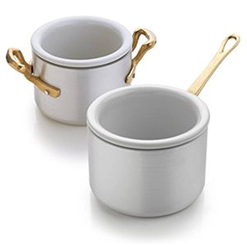 Pentole Agnelli Einsatz, Porzellan 0.35 l Bianco Pentole Agnelli Einsatz, Porzellan 0.35 l Bianco von Baldassare Agnelli