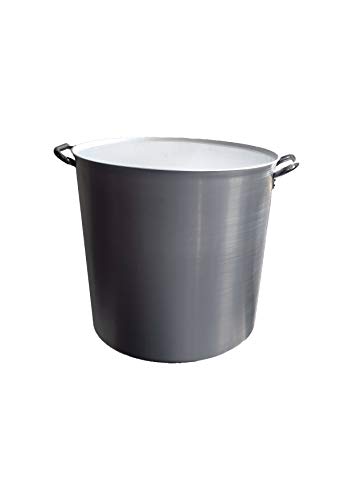 Pentole Agnelli FAMA03S55 Tomatentopf mit geschmiedeten Griffen, Aluminium, Durchmesser 55 cm Pentole Agnelli FAMA03S55 Tomatentopf mit geschmiedeten Griffen, Aluminium, Durchmesser 55 cm von Baldassare Agnelli