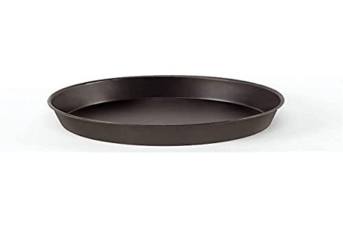 Pentole Agnelli COFE43BB32 Kuchenform, rund, hoch, aus blauem Blech, für Pizza, Schwarz, 32 x 32 x 4 cm, 1 Stück von Baldassare Agnelli