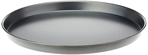 Pentole Agnelli COFE43B36 - Runde Kuchenform aus Blech für Pizza, Schwarz, 36 x 36 x 2,5 cm, 1 Stück von Pentole Agnelli