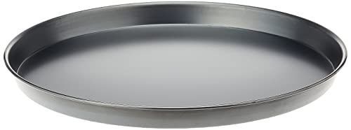 Pentole Agnelli COFE43B36 - Runde Kuchenform aus Blech für Pizza, Schwarz, 36 x 36 x 2,5 cm, 1 Stück von Baldassare Agnelli