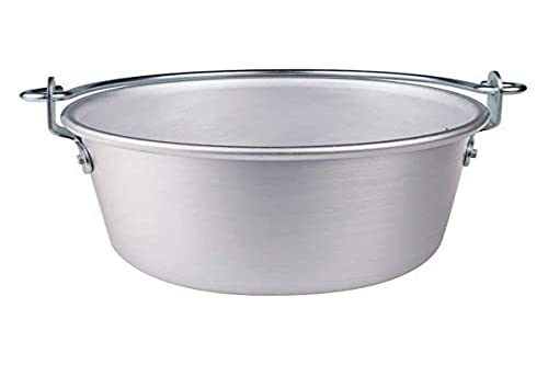 Pentole Agnelli Kessel mit Griff Bügel, Aluminium 24 cm Aluminium von Baldassare Agnelli