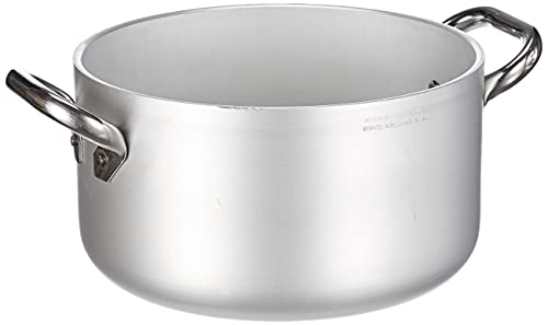 Pentole Agnelli ALMR1104524Hochstrahlender zylindrischer Auflauf, professionelles Aluminium 5 mm, 24 cm von Baldassare Agnelli