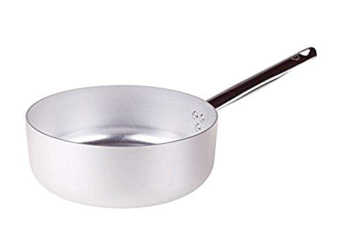 Pentole Agnelli Linie Aluminium 3 mm Schmortopf mit 1 Griff 18 cm Silber/schwarz Pentole Agnelli Linie Aluminium 3 mm Schmortopf mit 1 Griff 18 cm Silber/schwarz von Baldassare Agnelli