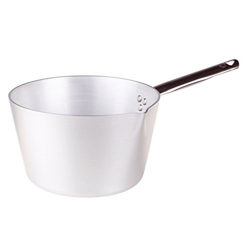 PENTOLE Agnelli Linea Aluminium 3 mm konische Topf mit 1 Griff, Stahl, Silber, 16 cm PENTOLE Agnelli Linea Aluminium 3 mm konische Topf mit 1 Griff, Stahl, Silber, 16 cm von Baldassare Agnelli