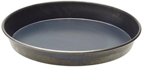 Baldassare Agnelli Lamiera Blu Runde Kuchenform für Pizzen, Blaues Blech, Schwarz, 26 cm von Baldassare Agnelli