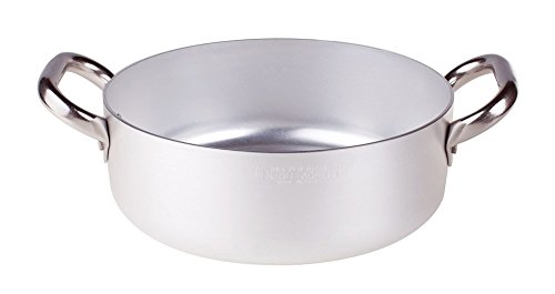 Pentole Agnelli Schmortopf aus Aluminium, tief 38 cm von Baldassare Agnelli