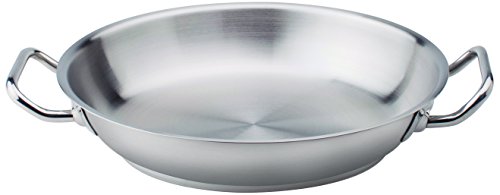 Pentole Agnelli Edelstahl 18/10 Kasserolle mit Zwei Griffen 32 cm Stahl von Baldassare Agnelli