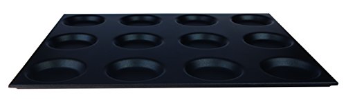 Pentole Agnelli COSA183/S12 Gastronorm-Backform, antihaftbeschichtet, 12 Stück, Aluminium, 53 x 65 cm von Pentole Agnelli