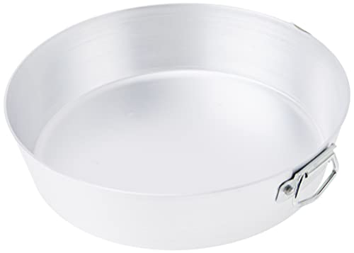 Baldassare Agnelli Family Cooking Aluminium Konische Kuchenform mit Ring, Metall, Silber/schwarz, 24 cm von Baldassare Agnelli