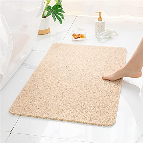 Penubuy rutschfeste Duschmatte, 40 * 60cm rutschfeste Matte mit poröser Struktur, langlebig und leicht zu reinigen（beige） von Penubuy