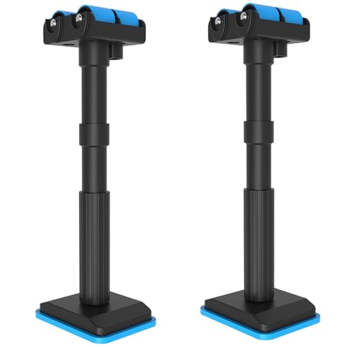 Einstellbare Stützpol, 2pcs Schrankbuchsen, einstellbare Teleskop -Buchstab, Stützsystem für Badezimmerschrank -Tür -Installationshalterung, Pole von Peosaard