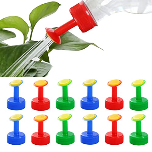Flaschenschütze Sprinkler Plastikflasche Top Sprinkler Flasche Top Waterer Düse für Pflanzenwässerung 12pcs, Flasche Top Sprinkler von Peosaard
