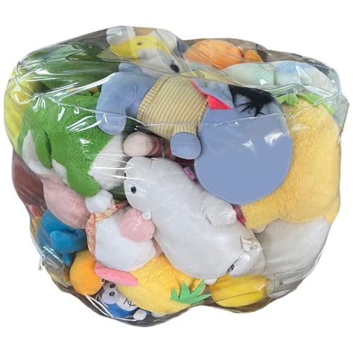 Gefüllte Tierspeicherung, Bohnenbeutel ausgestopfte Tierspeicher wasserdichte PVC Clear Bean Bean Sack mit Reißverschluss für Kinder Kleinkindstuhl für die Organisation von Kinderzimmern, Spielzeugbe Gefüllte Tierspeicherung, Bohnenbeutel ausgestopfte Tierspeicher wasserdichte PVC Clear Bean Bean Sack mit Reißverschluss für Kinder Kleinkindstuhl für die Organisation von Kinderzimmern, Spielzeugbe von Peosaard