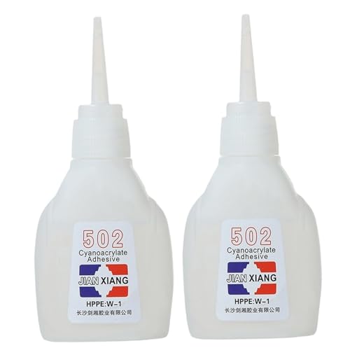 Holzkleber, 2pcs 502 Kleber, 30g Instant adhäsiv wasserdichtes schnelles Trocknen 502 Super für Metall, Glas, Kunststoff, Lederreparatur, stärkst für Metall bis Plastik Holzkleber, 2pcs 502 Kleber, 30g Instant adhäsiv wasserdichtes schnelles Trocknen 502 Super für Metall, Glas, Kunststoff, Lederreparatur, stärkst für Metall bis Plastik von Peosaard