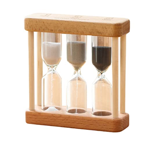 Holzsandtimer 3 in 1 Sanduhr -Timer Mini -Sandglas -Uhr für Zahnbürsten Kochstil2, Kinder Sandtimer Set Holzsandtimer 3 in 1 Sanduhr -Timer Mini -Sandglas -Uhr für Zahnbürsten Kochstil2, Kinder Sandtimer Set von Peosaard