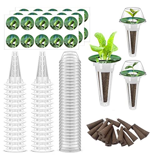 Hydroponic Pods Kit, Seed Pods Kit für Aerogarden, Ersatz Wachstum Korb Hydroponic Basket Pflanze Anbaubehälter für Garten Hydroponic Pods Kit, Seed Pods Kit für Aerogarden, Ersatz Wachstum Korb Hydroponic Basket Pflanze Anbaubehälter für Garten von Peosaard