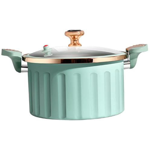Micro-Schnellkochtopf, 5QT-Emaille-Kopie-Kochtop mit sichtbarem Deckel, Sicherheitsventil und Schnellfreisetzung, Nicht-Stick-Eintopftopf für Gas, Elektro-, Induktionskochtops Micro-Schnellkochtopf, 5QT-Emaille-Kopie-Kochtop mit sichtbarem Deckel, Sicherheitsventil und Schnellfreisetzung, Nicht-Stick-Eintopftopf für Gas, Elektro-, Induktionskochtops von Peosaard