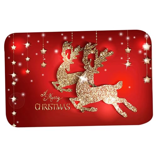 Peosaard Bereich Teppich, Weihnachtsenteppich 16x24 Zoll 3D Nicht-Schlupf-Rentier-Weihnachtsmatte Dekorative Weihnachts-Boden Teppich für Wohnzimmer Küche Badezimmer, Dekorationen, Dekorationen Peosaard Bereich Teppich, Weihnachtsenteppich 16x24 Zoll 3D Nicht-Schlupf-Rentier-Weihnachtsmatte Dekorative Weihnachts-Boden Teppich für Wohnzimmer Küche Badezimmer, Dekorationen, Dekorationen von Peosaard