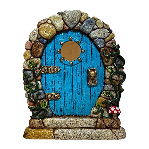 Peosaard Feen -Tür Feen -Tür Holz Elf Garten Türen Miniaturbaumtür Garten Statuen für Garten Yard Rasen Peosaard Feen -Tür Feen -Tür Holz Elf Garten Türen Miniaturbaumtür Garten Statuen für Garten Yard Rasen von Peosaard