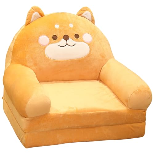 Peosaard Kleinkind-Couch, Kindersofa, Faltbare, Bequeme Kinder-Couch-Bett mit Nicht rutscher Basis, waschbarer und abnehmbares Kleinkind für Mädchen und Jungen, Sofas, die Sich zusammenklappen Peosaard Kleinkind-Couch, Kindersofa, Faltbare, Bequeme Kinder-Couch-Bett mit Nicht rutscher Basis, waschbarer und abnehmbares Kleinkind für Mädchen und Jungen, Sofas, die Sich zusammenklappen von Peosaard