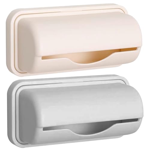 Peosaard Mülleimerbeutelhalter, Müllsack-Spender Rollhalter 2PCS Punch-Free Kitchen-Plastiktütenhalter Wandmagnierter Müllbeutel Organizer unter Waschbecken für Küchenschrank Peosaard Mülleimerbeutelhalter, Müllsack-Spender Rollhalter 2PCS Punch-Free Kitchen-Plastiktütenhalter Wandmagnierter Müllbeutel Organizer unter Waschbecken für Küchenschrank von Peosaard