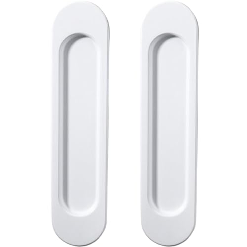 Peosaard Slider-Türgriff, 2 Prozent Schiebetürgriff oval 6 selbstklebende Ersatzblutung minimalistischer weißer Aluminiumlegierung Finger zieht für Zuhause, Finger zieht Ziehungen Peosaard Slider-Türgriff, 2 Prozent Schiebetürgriff oval 6 selbstklebende Ersatzblutung minimalistischer weißer Aluminiumlegierung Finger zieht für Zuhause, Finger zieht Ziehungen von Peosaard