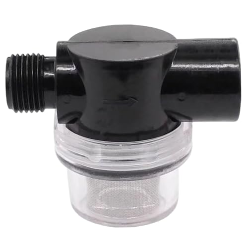 Peosaard Wasserschlauchfilter, RV -Wasserpumpenfilter, 1/2 Kunststoff -Dreh auf Rohrsieb mit 50 -mesh von Peosaard